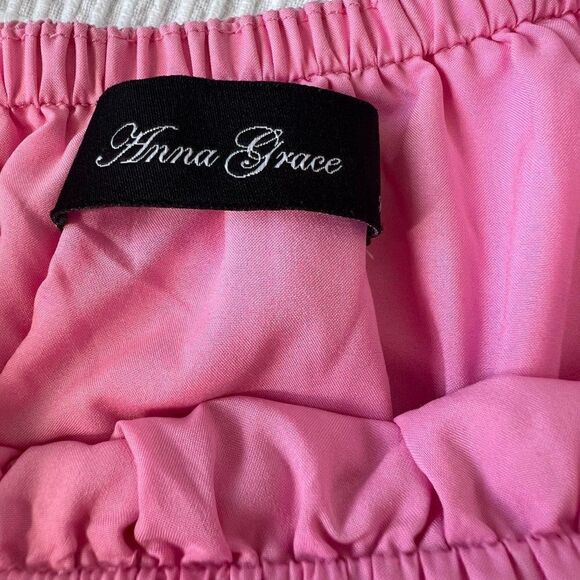 ANNA GRACE Color-Block Mini Dress Size M - Picture 7 of 9